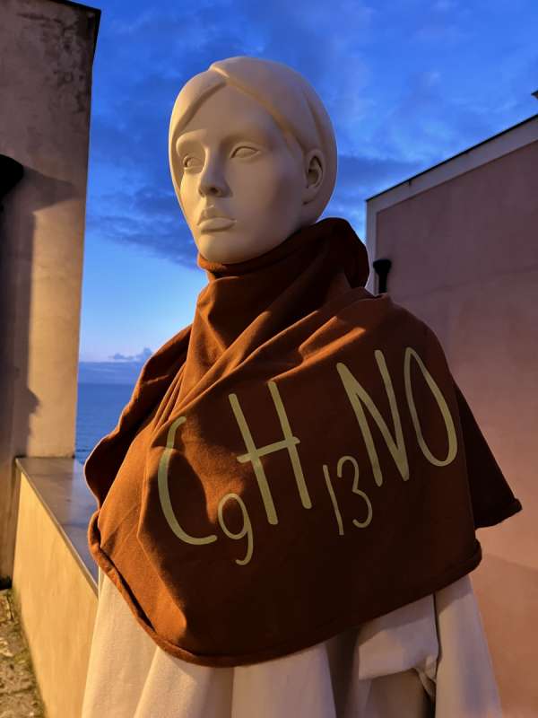 Stola ‘Chimica’ in Felpa
