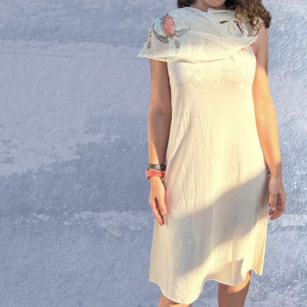 Vestito con stola
